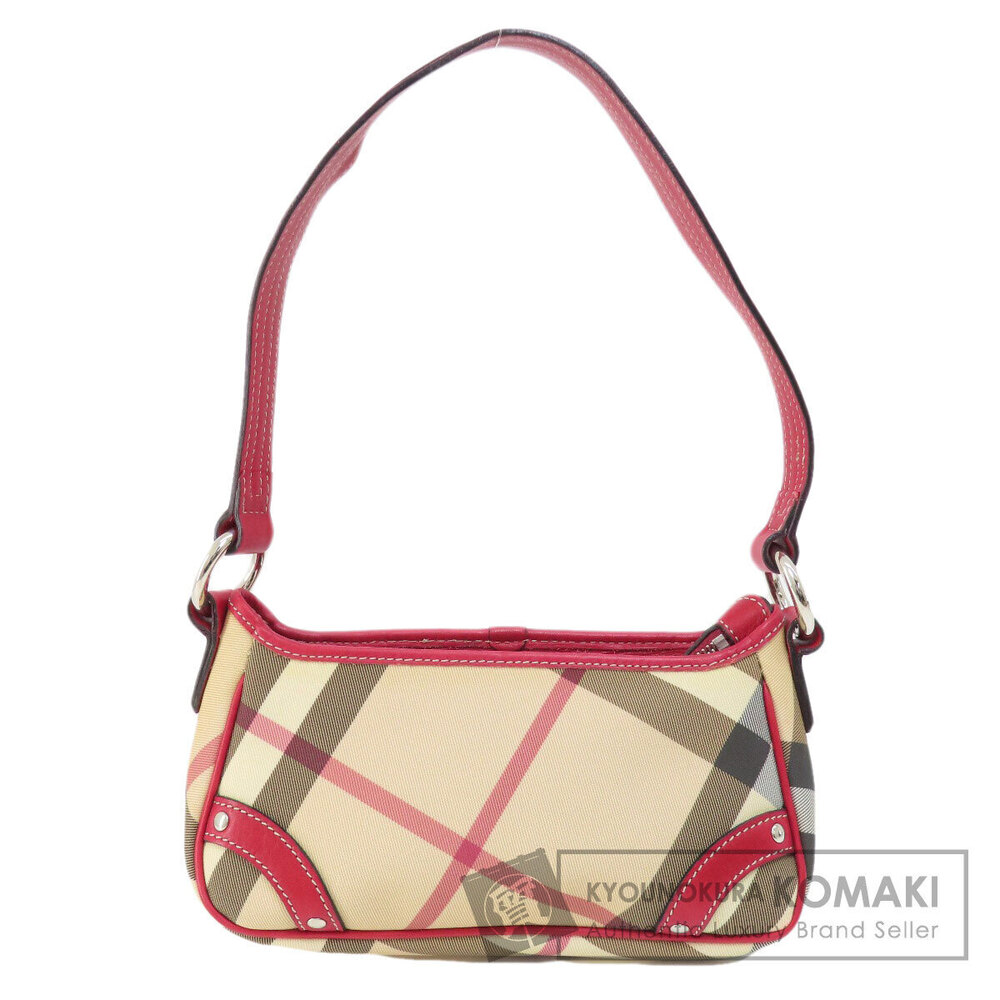 Burberry Nova Check One Shoulder Hobo Bag